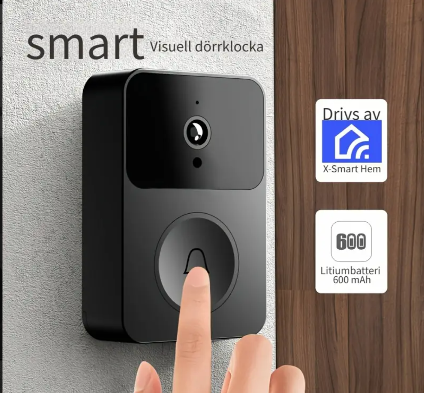 Smart door bell with camera